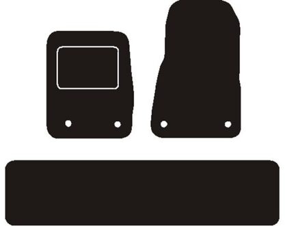 Ford Automatten passend voor Ford Transit Custom dubbele cabine 320 L2H1 Sport 2021 - MSN1361192