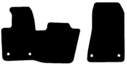 Ford Automatten voor ford transit custom ’17-, st-bnk, stoffen vloer, automaat (1st) MSN1360204