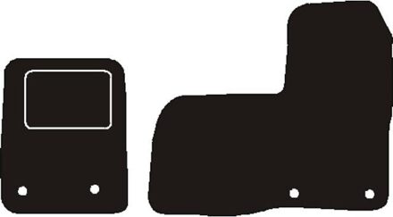 Ford Automatten voorzijde passend voor Ford Tourneo Custom 2012 - MSN1361174