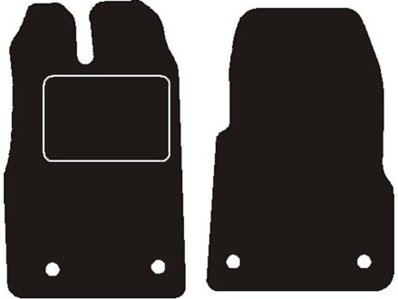 Ford Automatten voorzijde passend voor Ford Tourneo Custom 2015 - 2017 MSN1361184