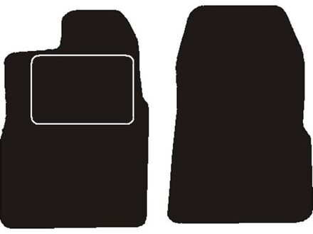 Ford Automatten voorzijde passend voor Ford Transit Custom 2012 - MSN1363072