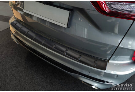 Ford Avisa Zwart RVS Achterbumperprotector passend voor Ford Kuga III ST-Line / Vignale 2019-2024 & Facel AV254056