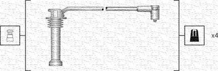 Ford Bougiekabelset MSK1142