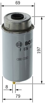 Ford Brandstoffilter