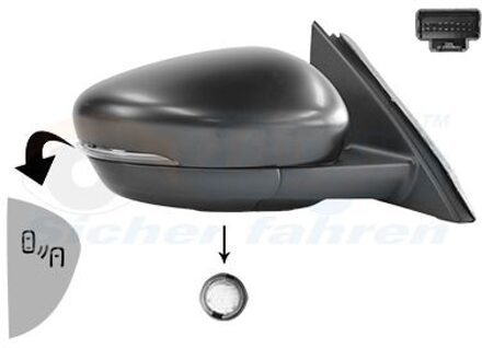 Ford Buitenspiegel * HAGUS * 1908818