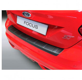 Ford Bumper beschermer passend voor Ford Grand C-Max 12/2010- 'Ribbed' Zwart GRRBP774