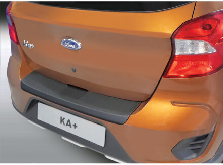 Ford Bumper beschermer passend voor Ford Ka+ Active 3/2018- Zwart GRRBP763