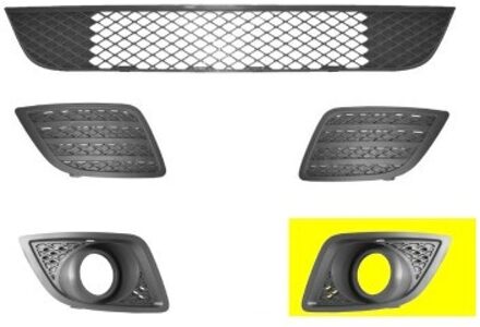 Ford BUMPERGRILL ONDER LINKS met MISTLICHTGAT TYPE II 1806593