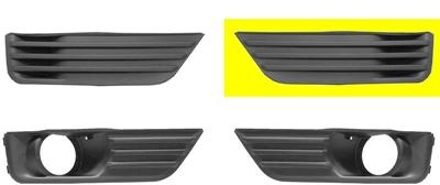Ford BUMPERGRILL ONDER LINKS zonder MISTLICHTGAT 1863591