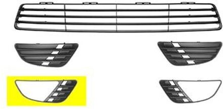 Ford BUMPERGRILL ONDER RECHTS met MISTLICHTGAT 2001-2005 1805594