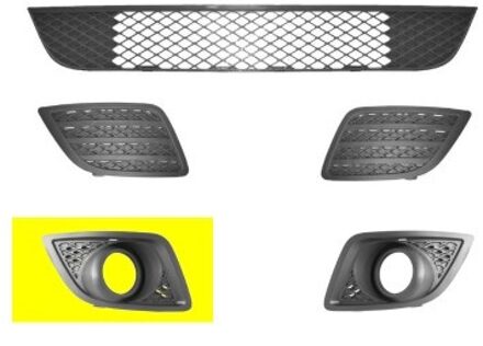Ford BUMPERGRILL ONDER RECHTS met MISTLICHTGAT TYPE II 1806594