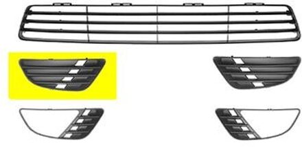 Ford BUMPERGRILL ONDER RECHTS zonder MISTLICHTGAT 2001-2005 1805592