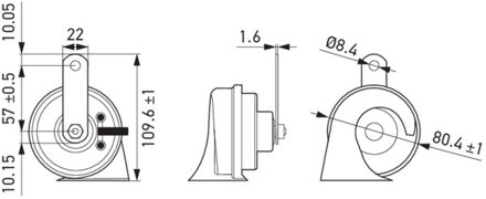 Ford Claxon 3FH012010171