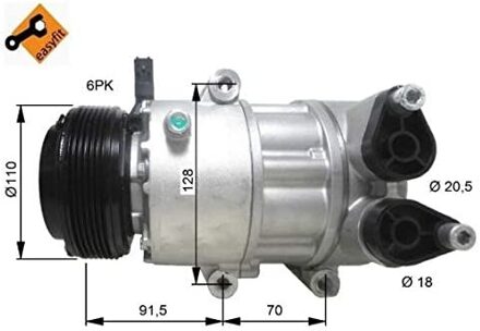 Ford Compressor, airconditioning 32812