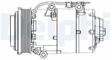 Ford Compressor, airconditioning CS20358