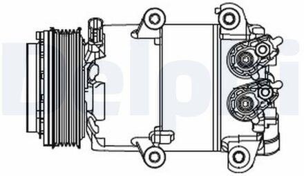 Ford Compressor, airconditioning CS20466