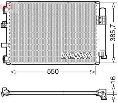 Ford Condensor, airconditioning DCN10043