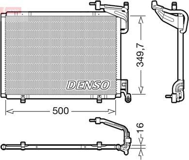 Ford Condensor, airconditioning DCN10054