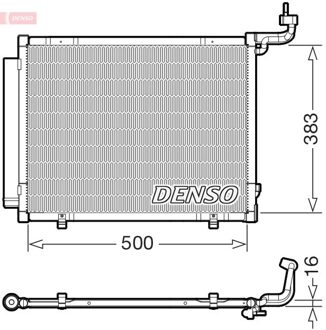 Ford Condensor, airconditioning DCN10057