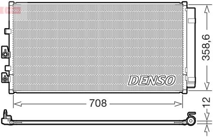 Ford Condensor, airconditioning DCN10062