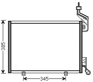 Ford CONDENSOR FD FIESTA VI 1.6TDCi 18005444
