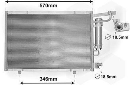 Ford Condensor Met Droger 18005615
