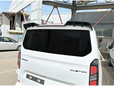 Ford Dakspoiler V.2 passend voor Ford Transit Custom (V710) 2023- (met achterklep) (PU) TSFO93