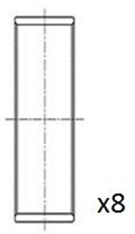 Ford Drijfstanglager BB2084STD