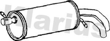 Ford Einddemper 210786