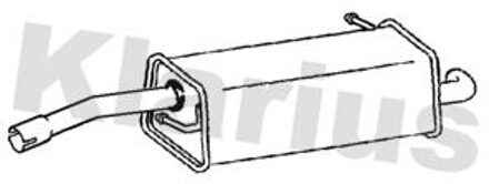 Ford Einddemper 221668