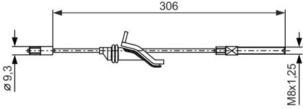 Ford Handremkabel 1987482369