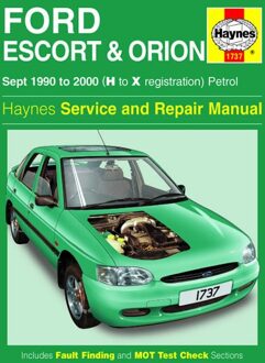 Ford Haynes Werkplaatshandboek Ford Escort & Orion benzinel (1990-2000) 1737