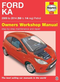Ford Haynes Werkplaatshandboek Ford Ka benzine (2008-2014) 5637