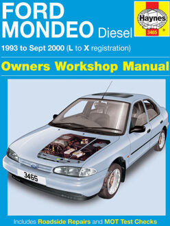 Ford Haynes Werkplaatshandboek Ford Mondeo Diesel 5drs 1993 tot 2000 3465