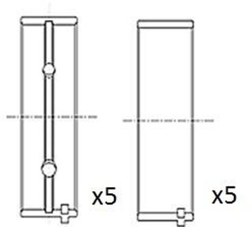 Ford Hoofdlager BM1001STD