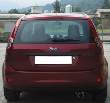 Ford InoxCar uitlaat passend voor Ford Fiesta 1.4 TDCi (68pk) 2002- 80mm IXFOFI1680