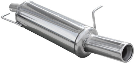 Ford InoxCar uitlaat passend voor Ford Fiesta 1.6 16v 2002- 80mm IXFOFI1880