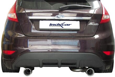 Ford InoxCar uitlaat passend voor Ford Fiesta VI 1.6 (120pk) 9/2008- 102mm IXTWFO01102