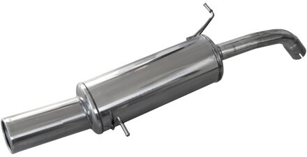 Ford InoxCar uitlaat passend voor Ford Fiësta VII 1.6ST (182pk) 2013- Ø54mm 102mm IXFOFI22102