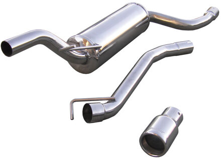 Ford InoxCar uitlaat passend voor Ford Focus 1.8 TDCi (100pk) 80mm IXFOFO0480