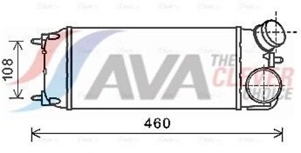 Ford Intercooler, inlaatluchtkoeler FDA4476