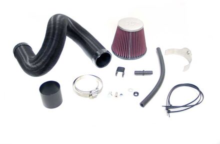 Ford K&N 57i Performance Kit passend voor Ford Fiesta 1.4 16v 80pk 4/2002- (57-0468) 570468