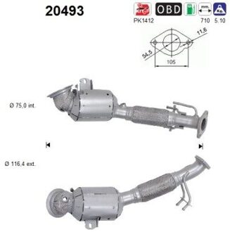 Ford Katalysator 20493