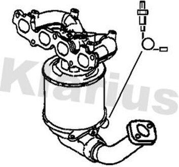 Ford Katalysator 321998