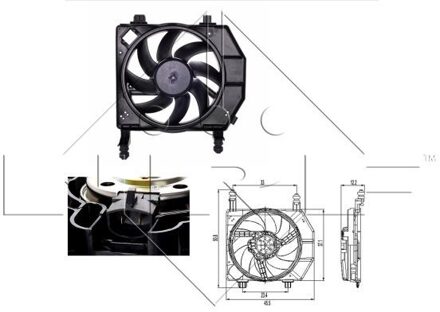 Ford Koelventilator 47261