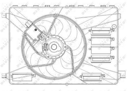 Ford Koelventilator 47626