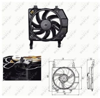 Ford Koelventilator 47681
