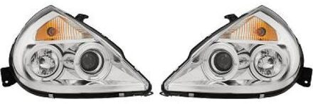 Ford Koplampen passend voor Ford Ka 1996- Chroom 1460380