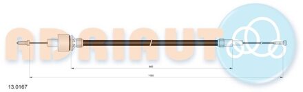Ford Koppelingkabel 130167