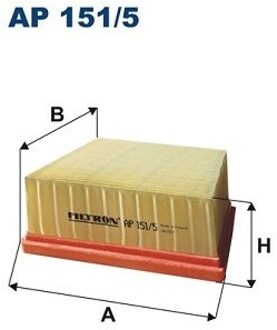 Ford Luchtfilter AP1515